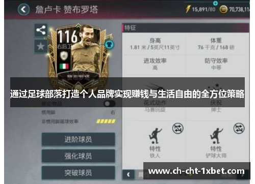 通过足球部落打造个人品牌实现赚钱与生活自由的全方位策略 通过足球部落打造个人品牌实现赚钱与生活自由的全方位策略